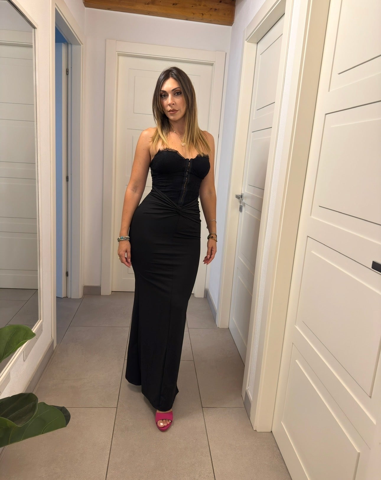 Abito Catania lungo nero