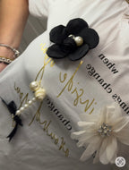 T-shirt flowers fiocchi