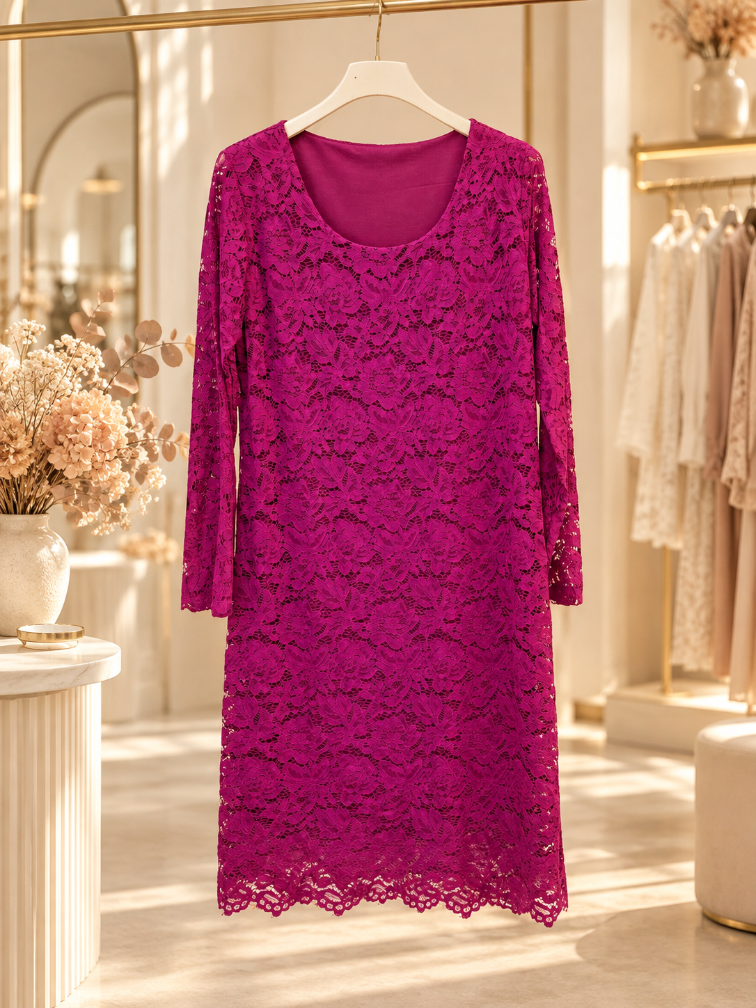Vestito Curvy in pizzo