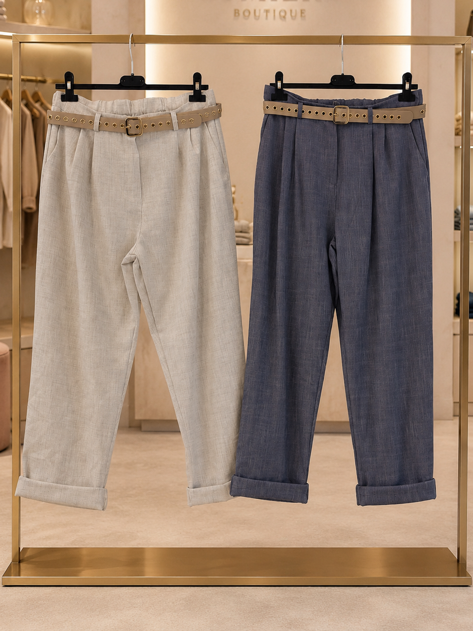 Pantalone fresco morbido
