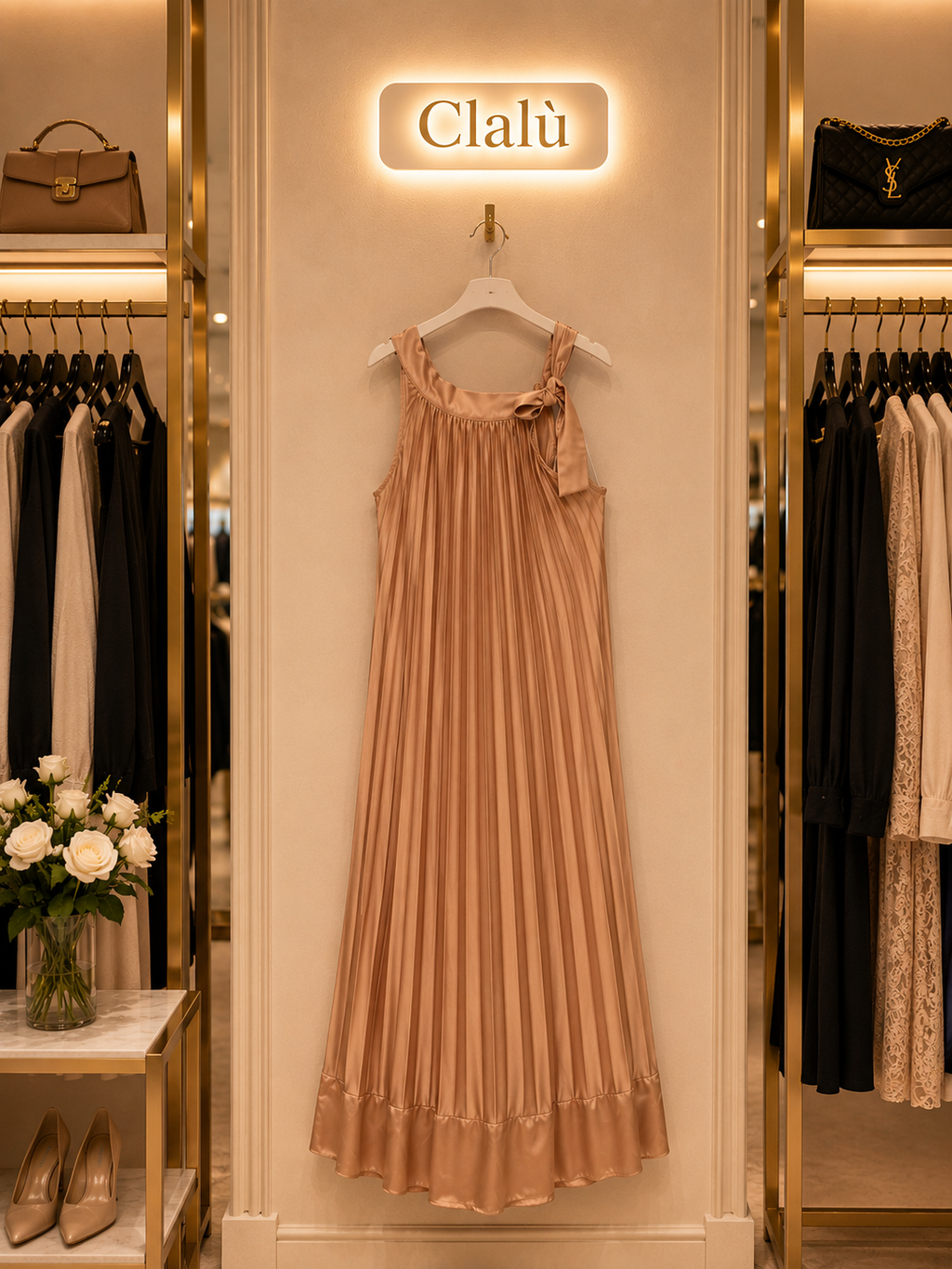 Abito Plissé Elegance Curvy