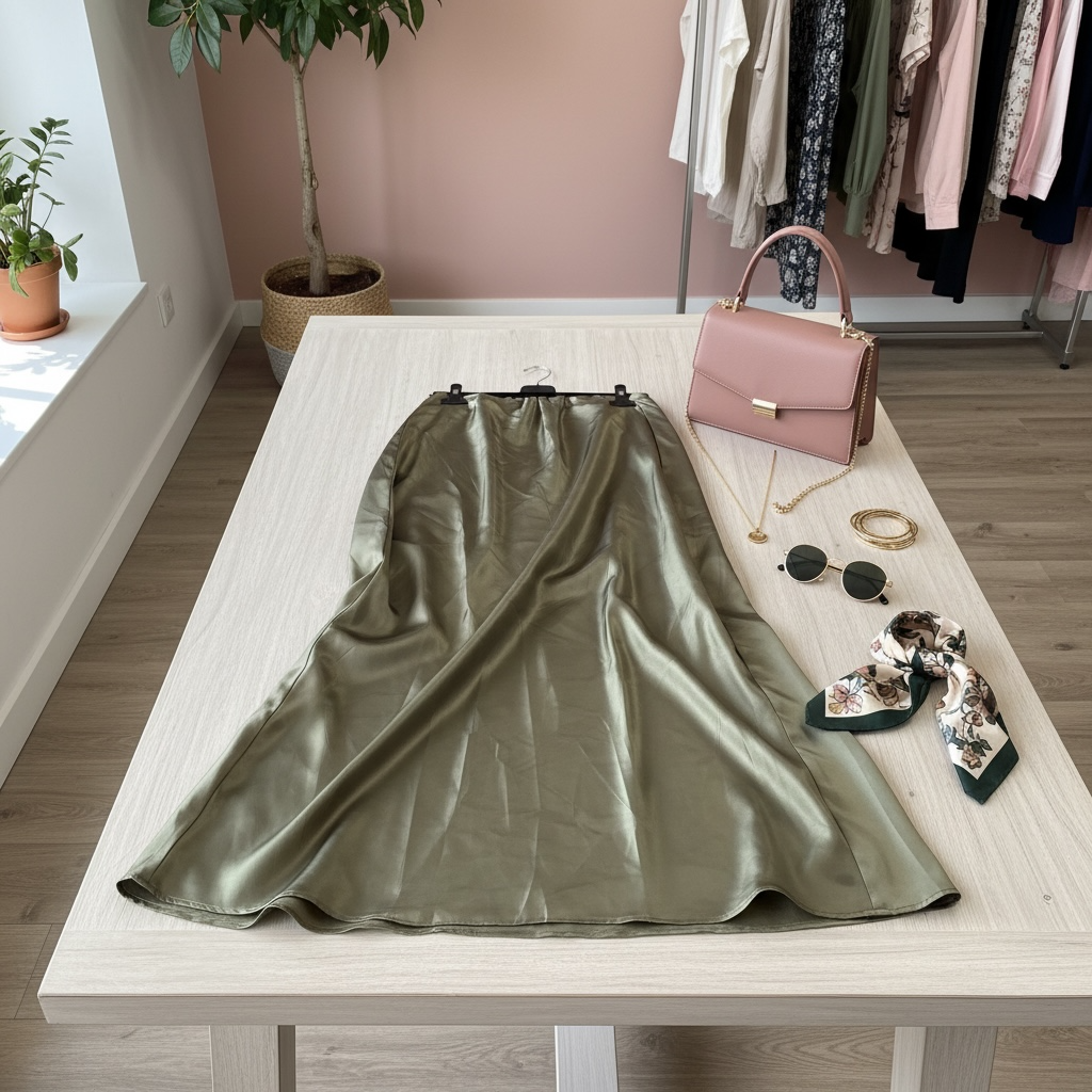 Gonna Satin Elegant