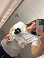 T-shirt flowers fiocchi