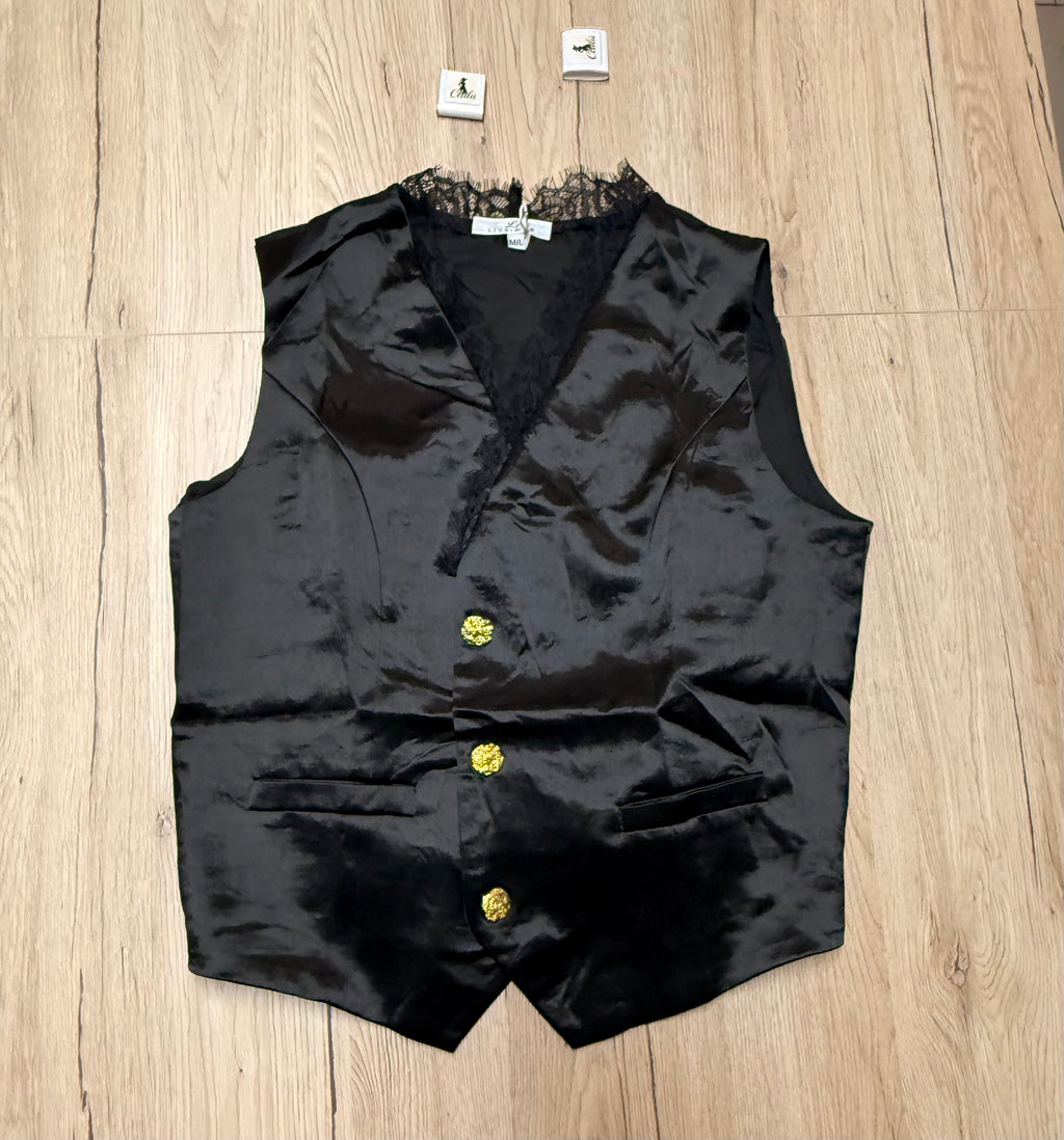 Completo Elegance Black – Gilet & Pantalone