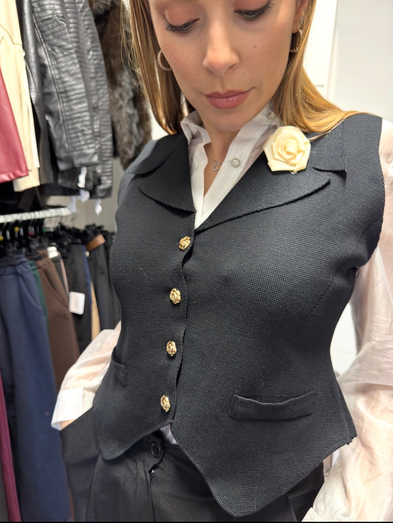 Gilet Rose 🌹