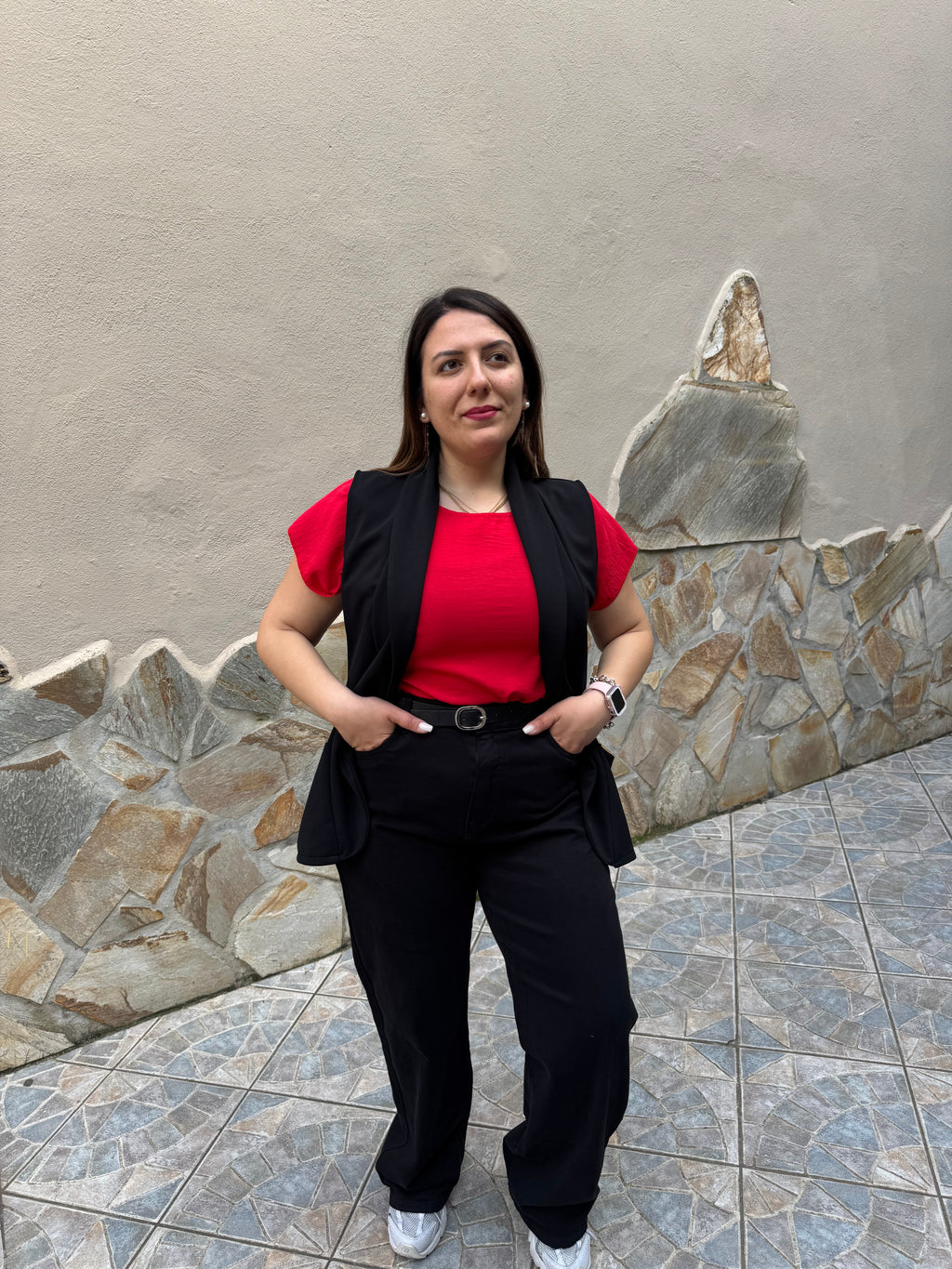 Gilet “Effetto Look Curato” Nero