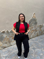 Gilet “Effetto Look Curato” Nero