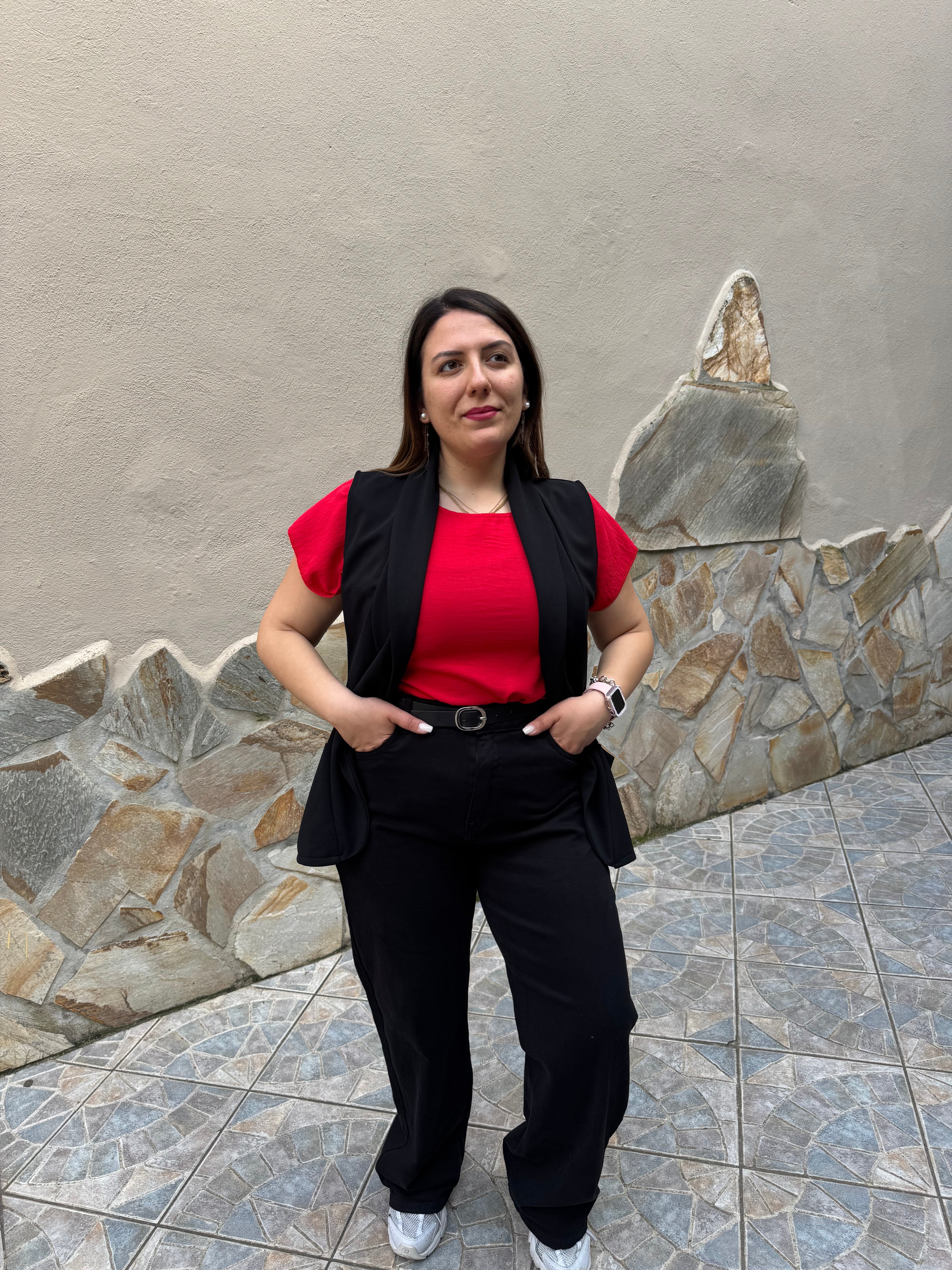 Gilet “Effetto Look Curato” Nero