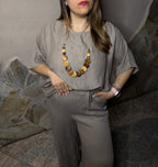 Completo “Easy Chic” Tortora Elegante