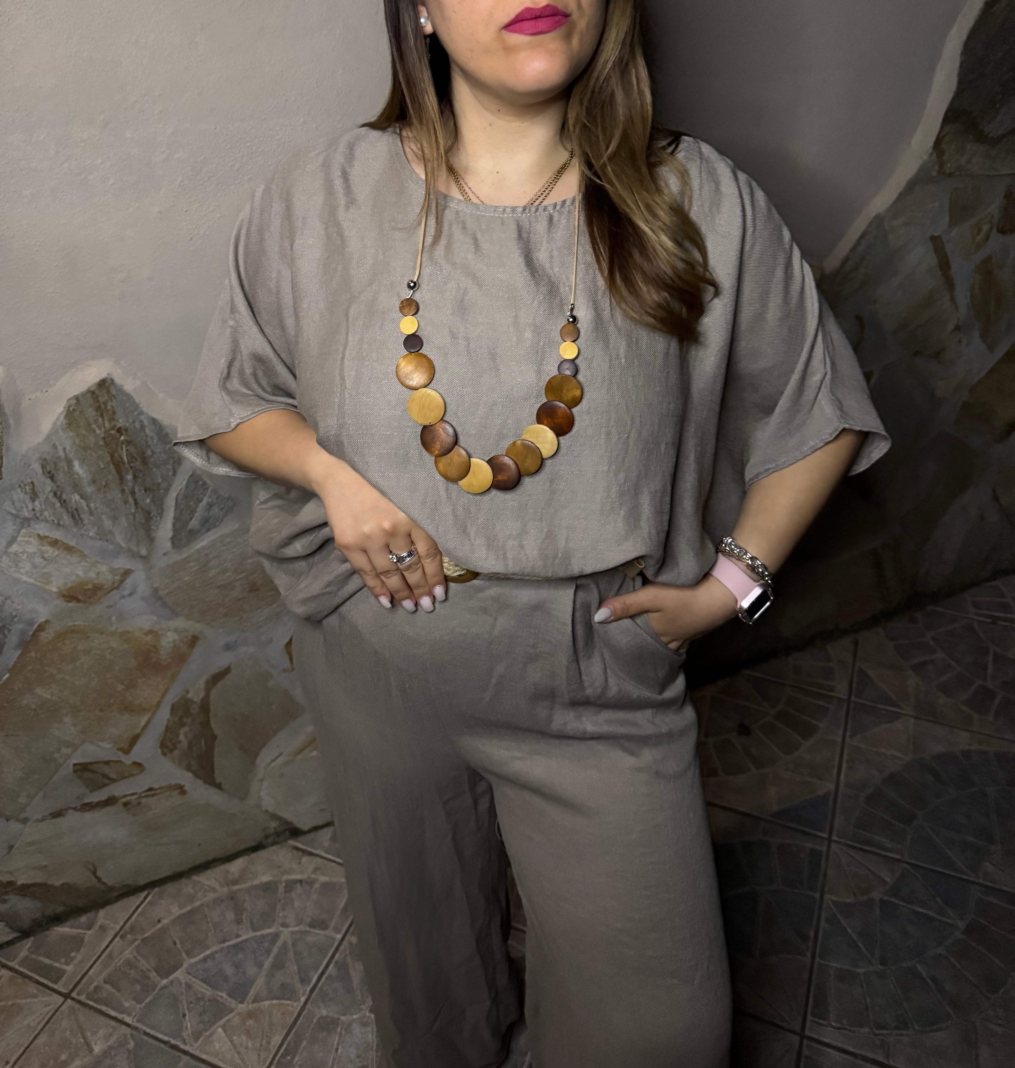 Completo “Easy Chic” Tortora Elegante