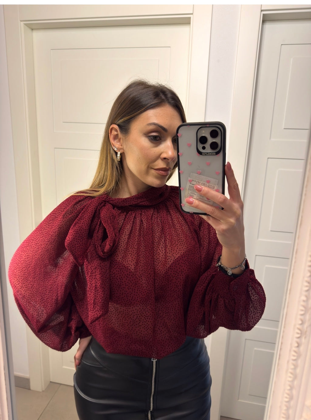 Camicia Burgundy Grace ♥️