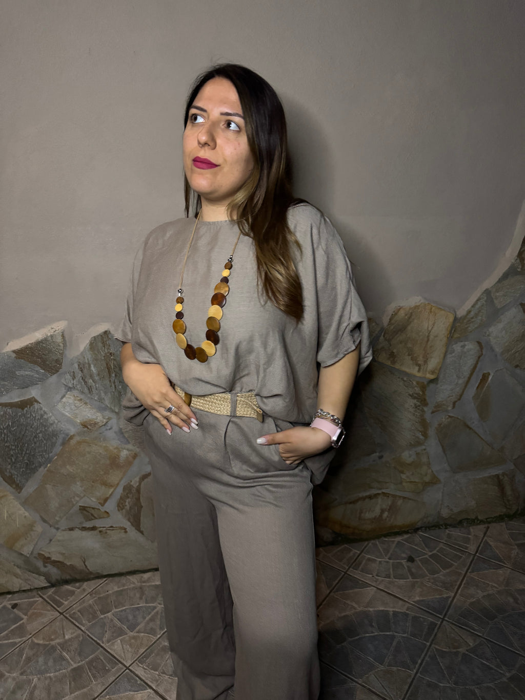 Completo “Easy Chic” Tortora Elegante