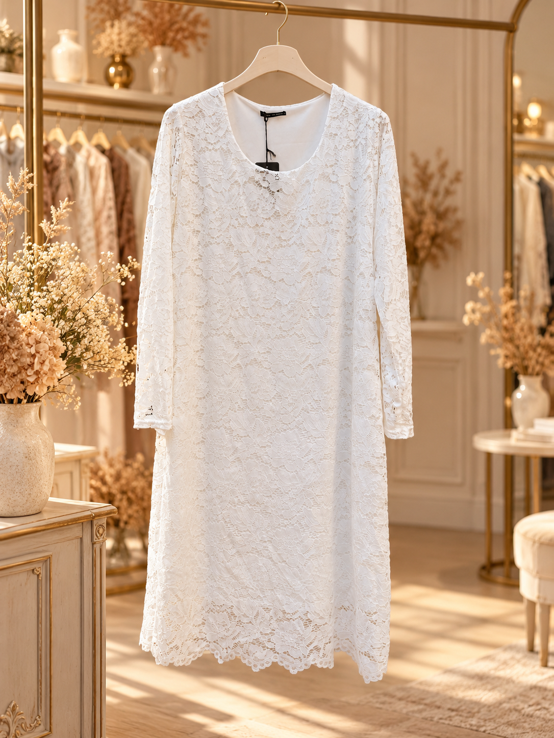 Vestito Curvy in pizzo