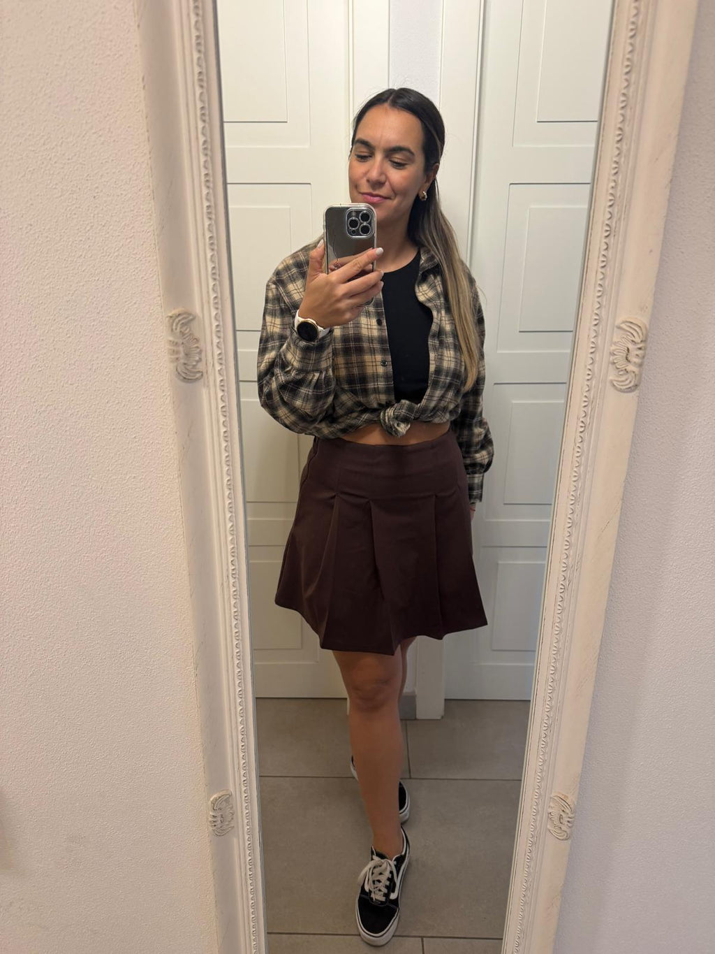 Camicia a quadri