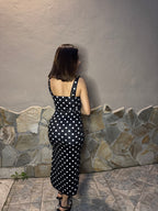 Abito Pois Nero “Icona”
