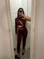 Tuta Sensual Bordeaux