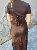 Abito Isabella Marron