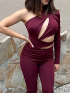 Tuta Sensual Bordeaux