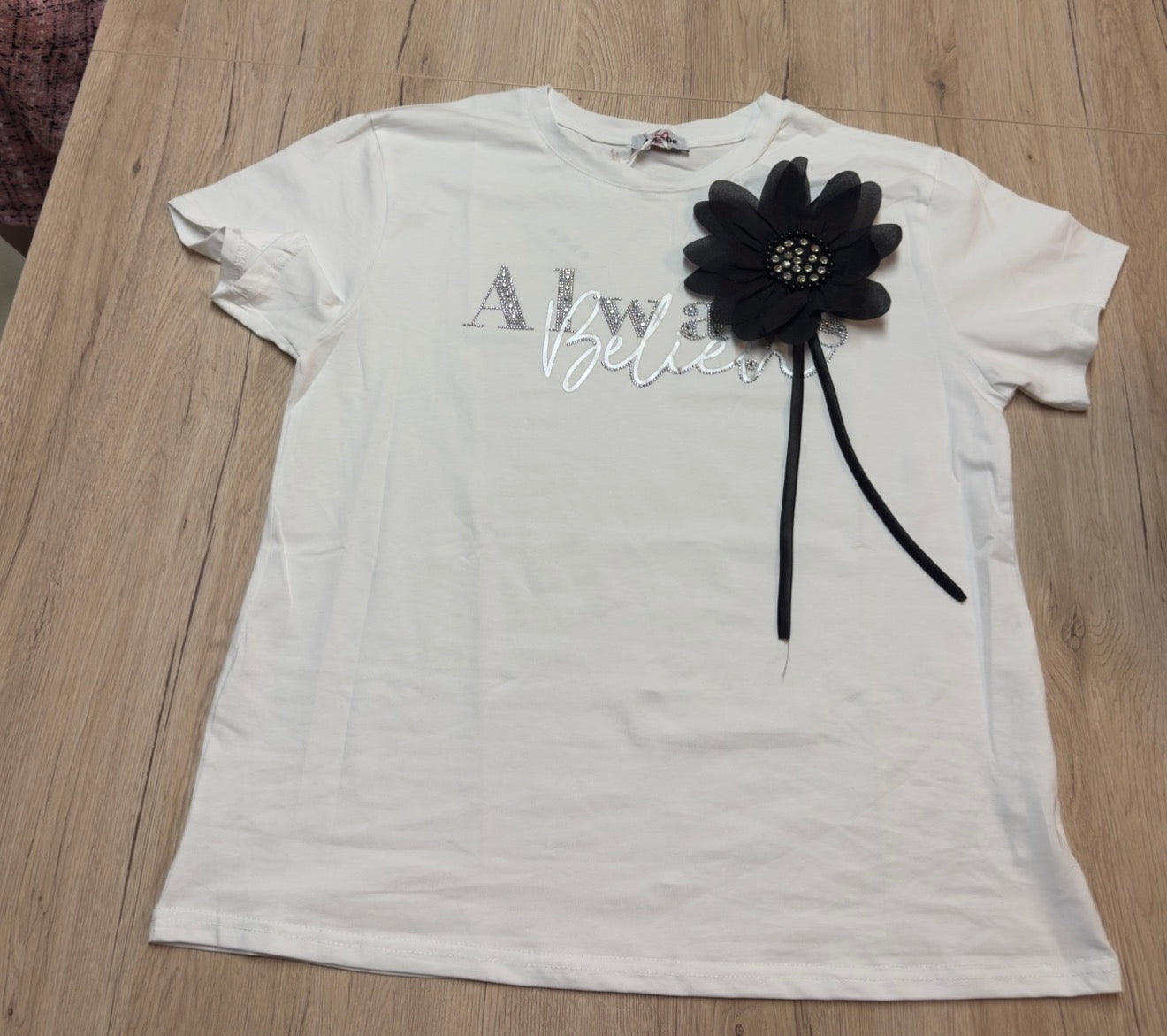 T-shirt flowers fiocchi