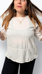 Casacca Curvy “Ivory Glow”