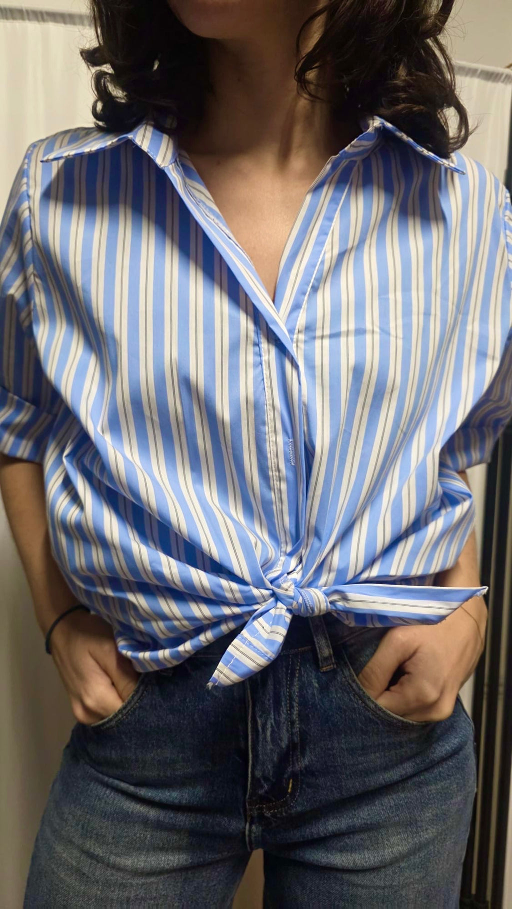 Camicia a righe