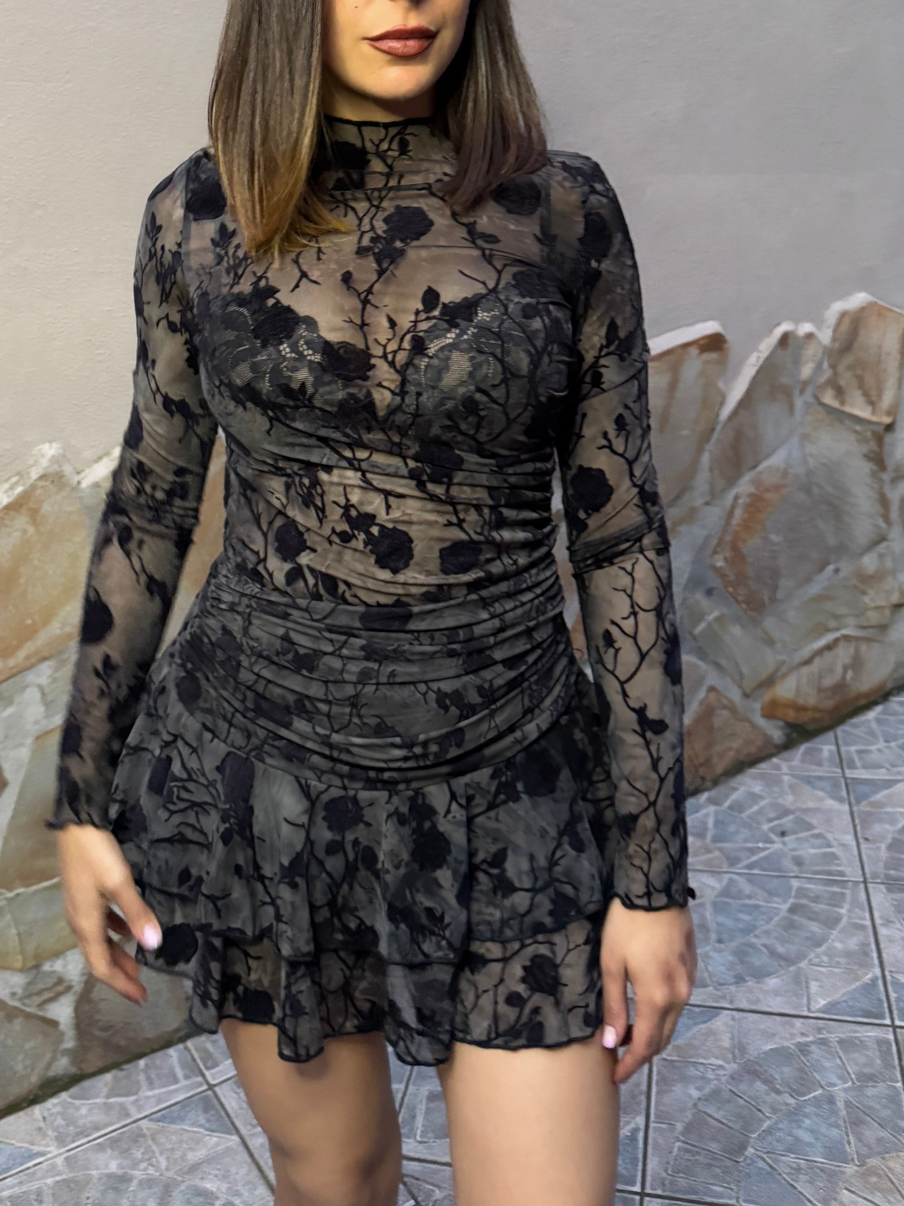 Set maglia + minigonna sexy