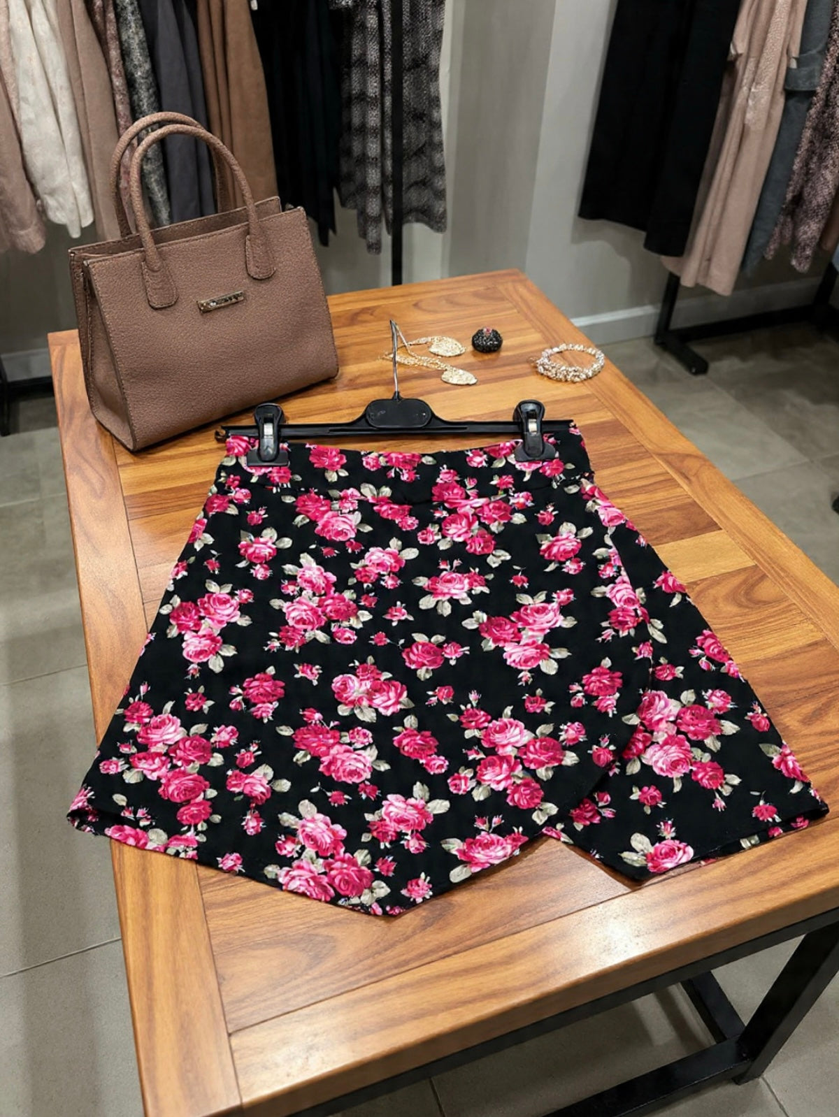Skort Rose Noir