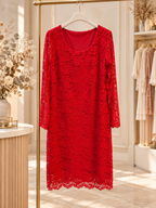 Vestito Curvy in pizzo