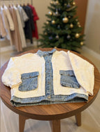 Cardigan Denim Chic