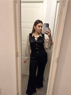 Completo Elegance Black – Gilet & Pantalone