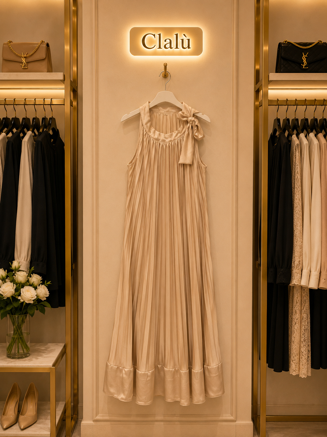 Abito Plissé Elegance Curvy