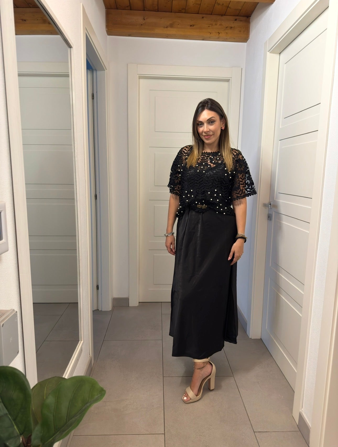 Completo Nero Elegante