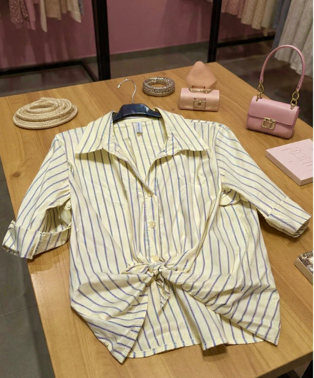 Camicia a righe
