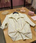 Camicia a righe