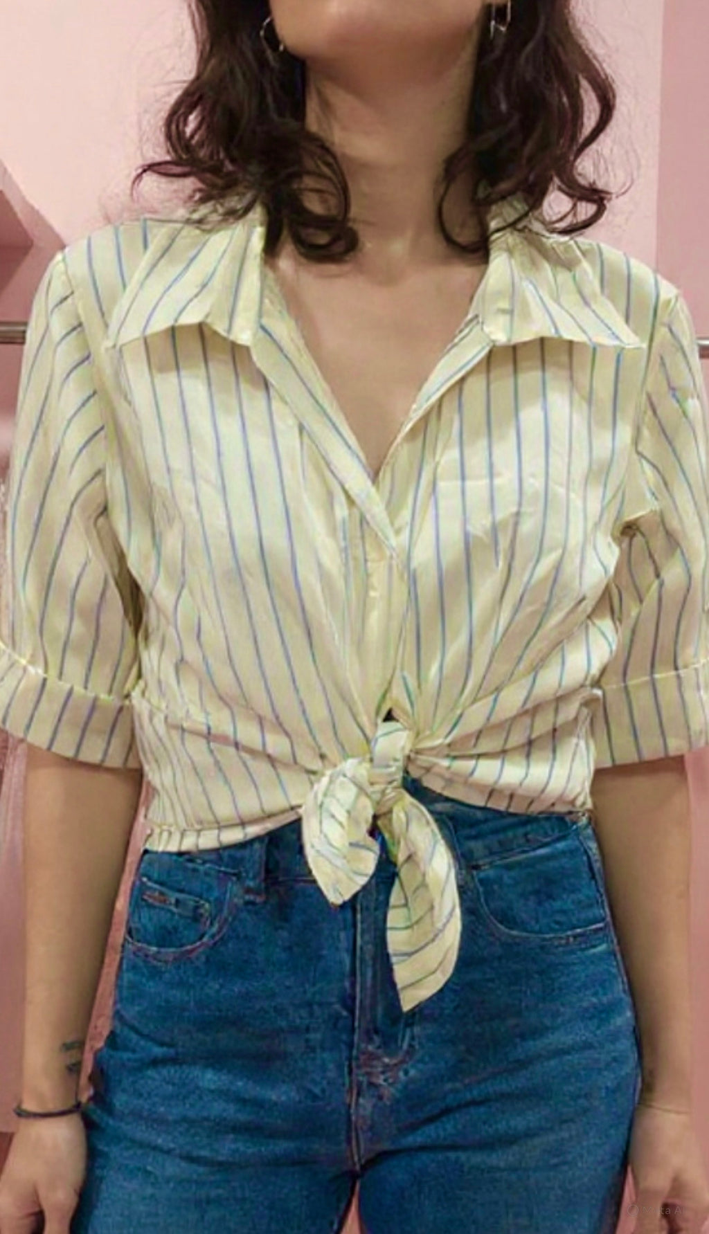 Camicia a righe