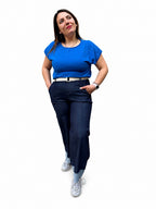 Jeans Blu a vita alta
