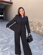 Completo Giacca + Pantalone Curvy NERO