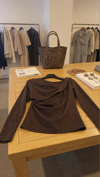 Maglia Drappeggio Éclat