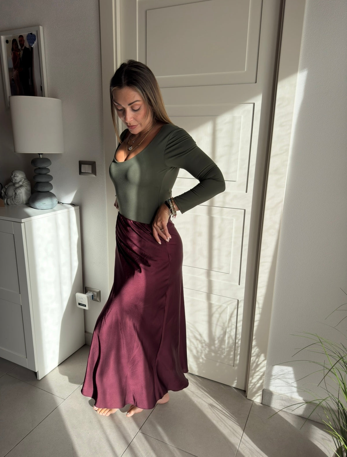 Gonna Satin Elegant