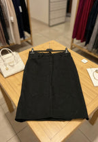 Gonna in jeans nera