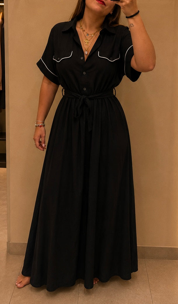 Abito Camicia Noir