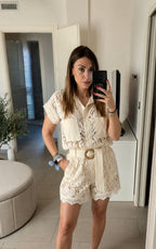 Completo Pizzo Élite – Camicia & Pantaloncino