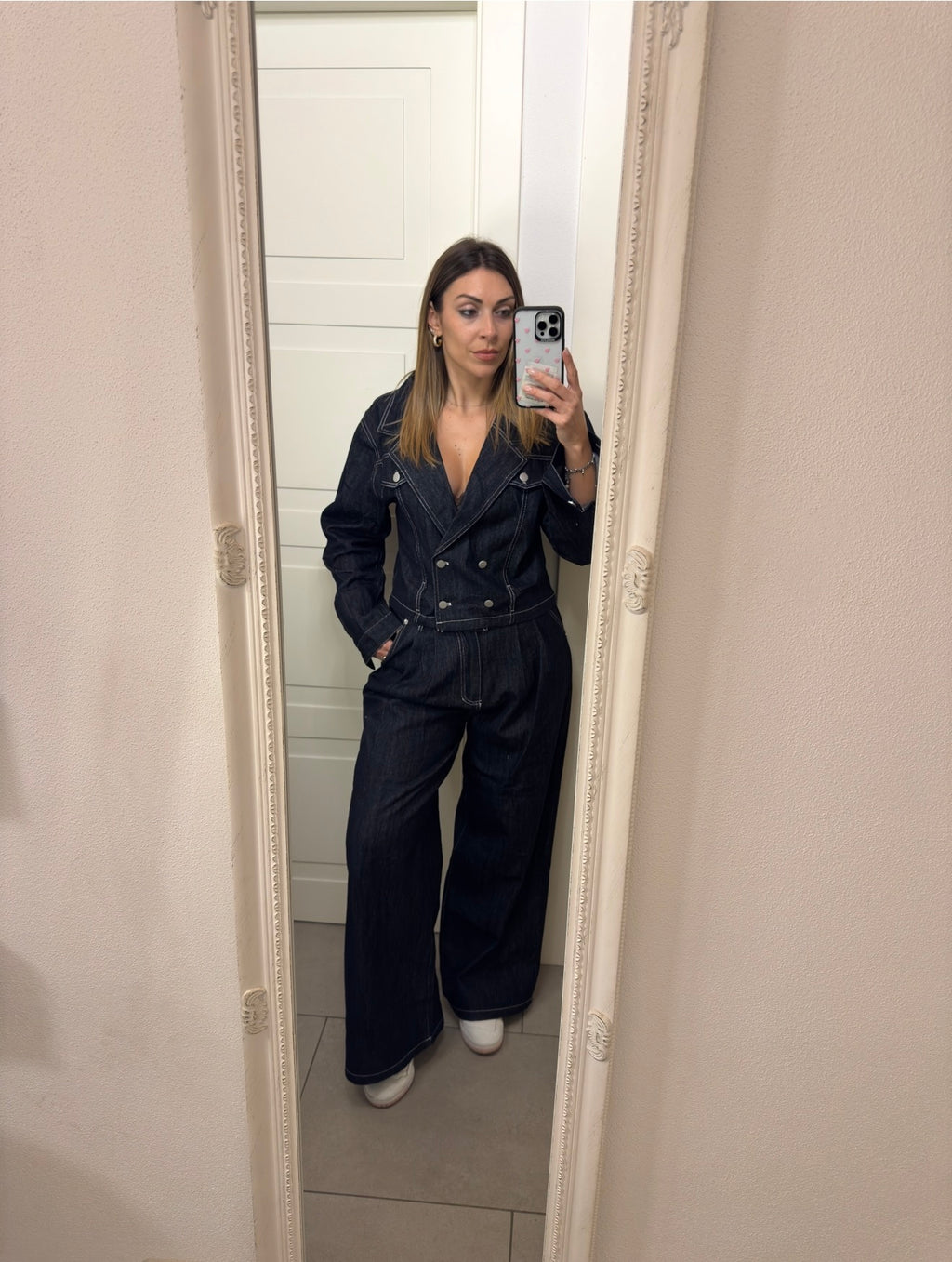 Completo Denim Urban Chic – Giacca & Pantalone