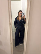 Completo Denim Urban Chic – Giacca & Pantalone