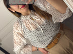 Blusa Pois Chérie