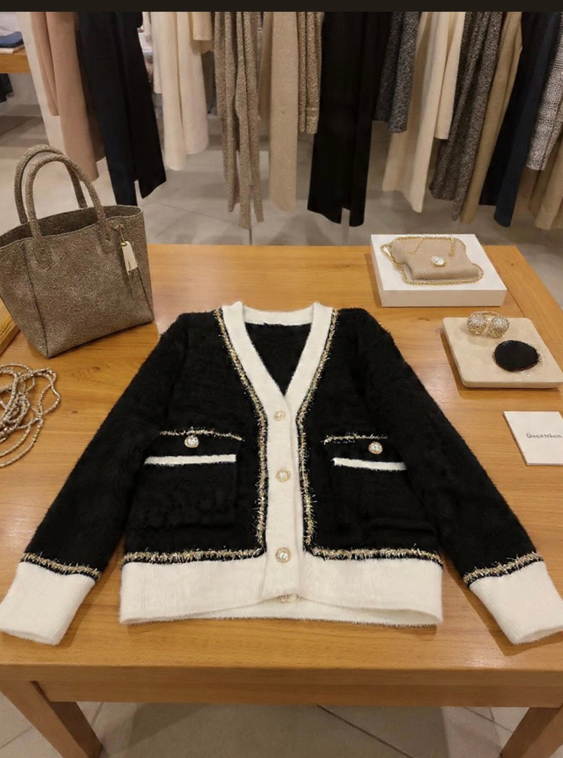 Cardigan Chanellino