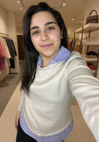 ♥️ Felpina Effetto Camicia