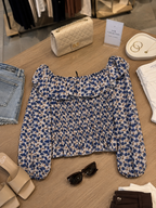 Camicia Blue Garden