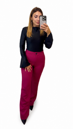 Pantalone Palazzo Fucsia Power