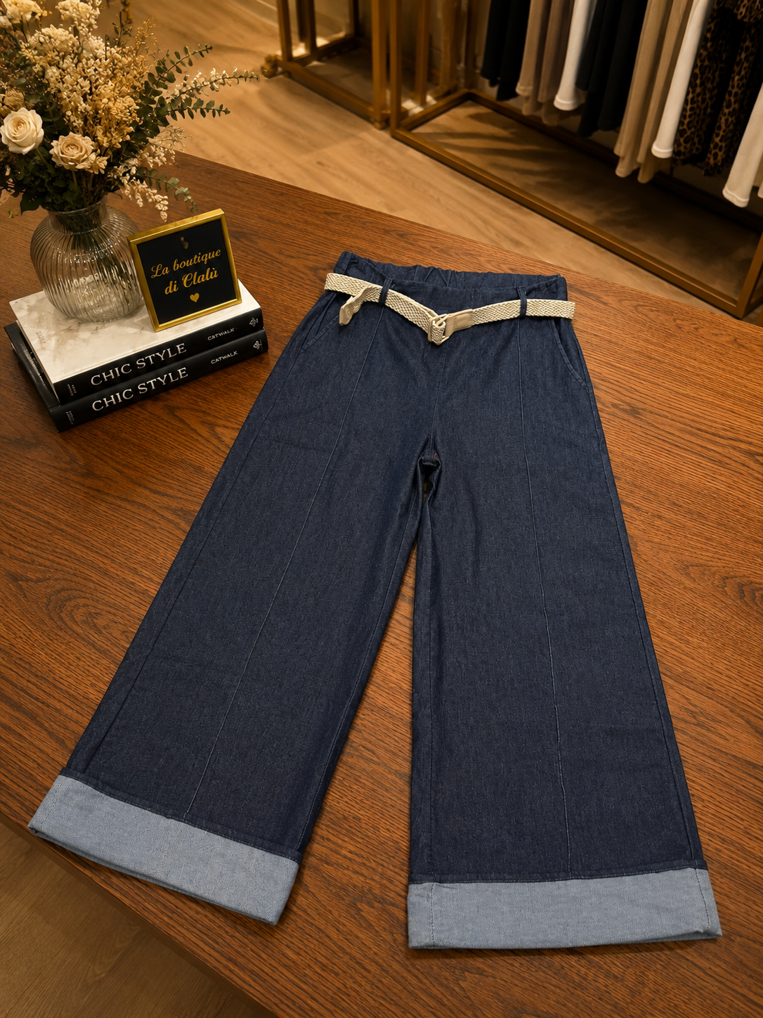Jeans Blu a vita alta